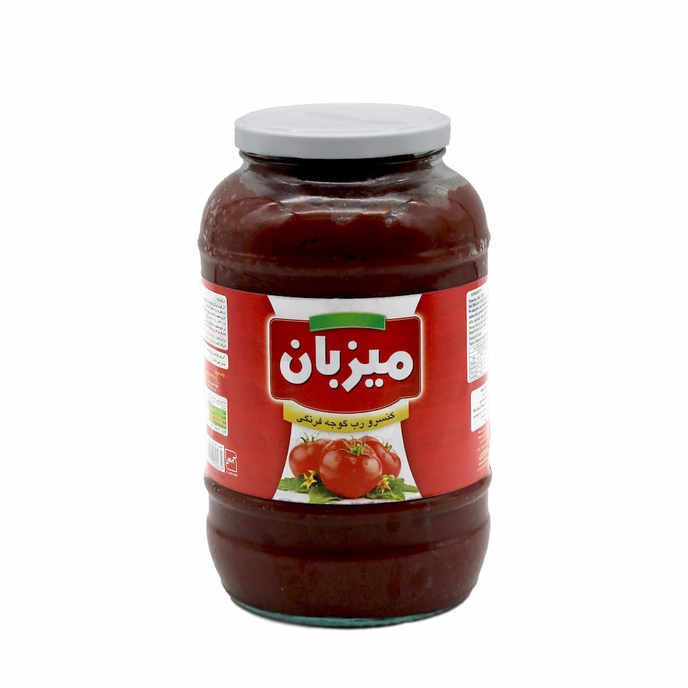 رب گوجه فرنگی میزبان با طعم دلپذیر و غلظت عالی