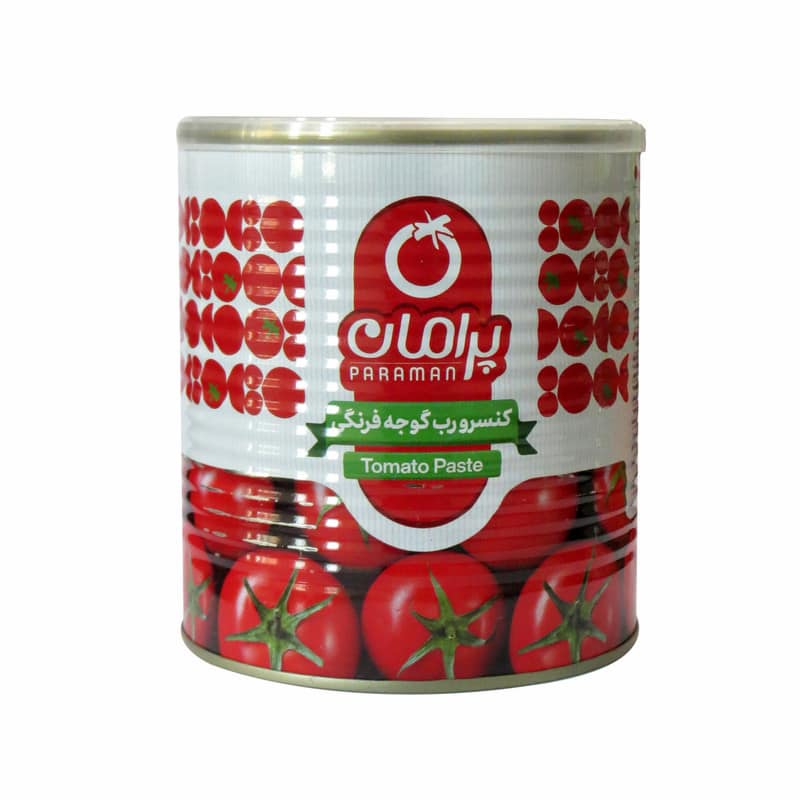 رب گوجه فرنگی پرامان صادراتی با کیفیت فوق العاده