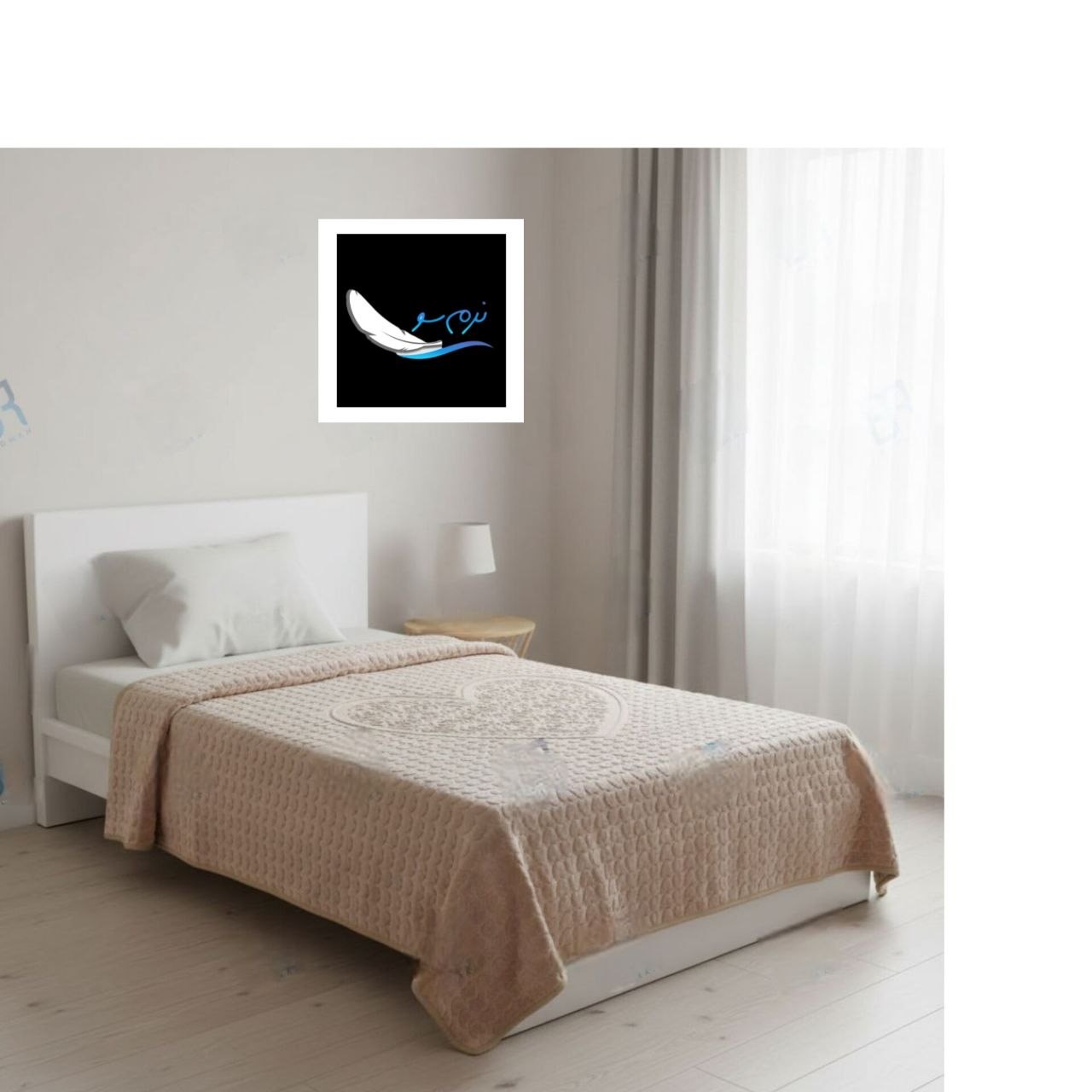 قیمت مناسب و تامین عمده پتو نسترن تک نفره