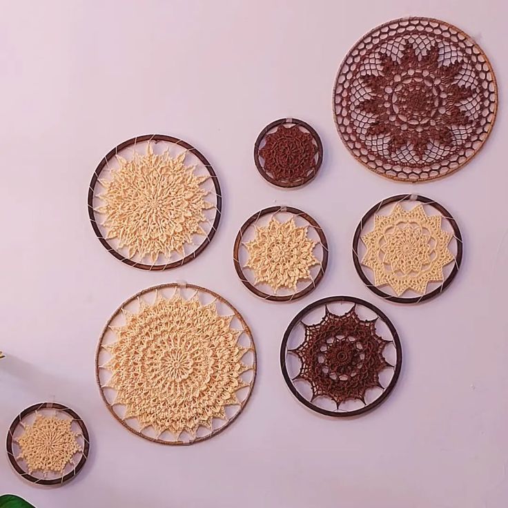 دیوارکوب بافتنی ست چندتایی کد 35