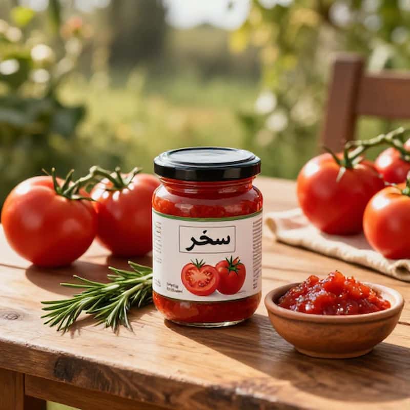 رب گوجه فرنگی شیشه ای سحر با ظاهر شفاف و عرضه آسان