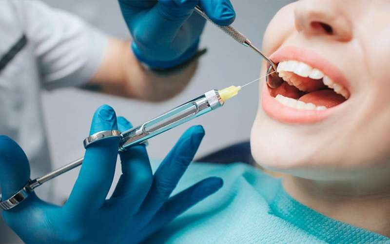 سرنگ بی حسی دندانپزشکی دارای ساختار فلزی مقاوم