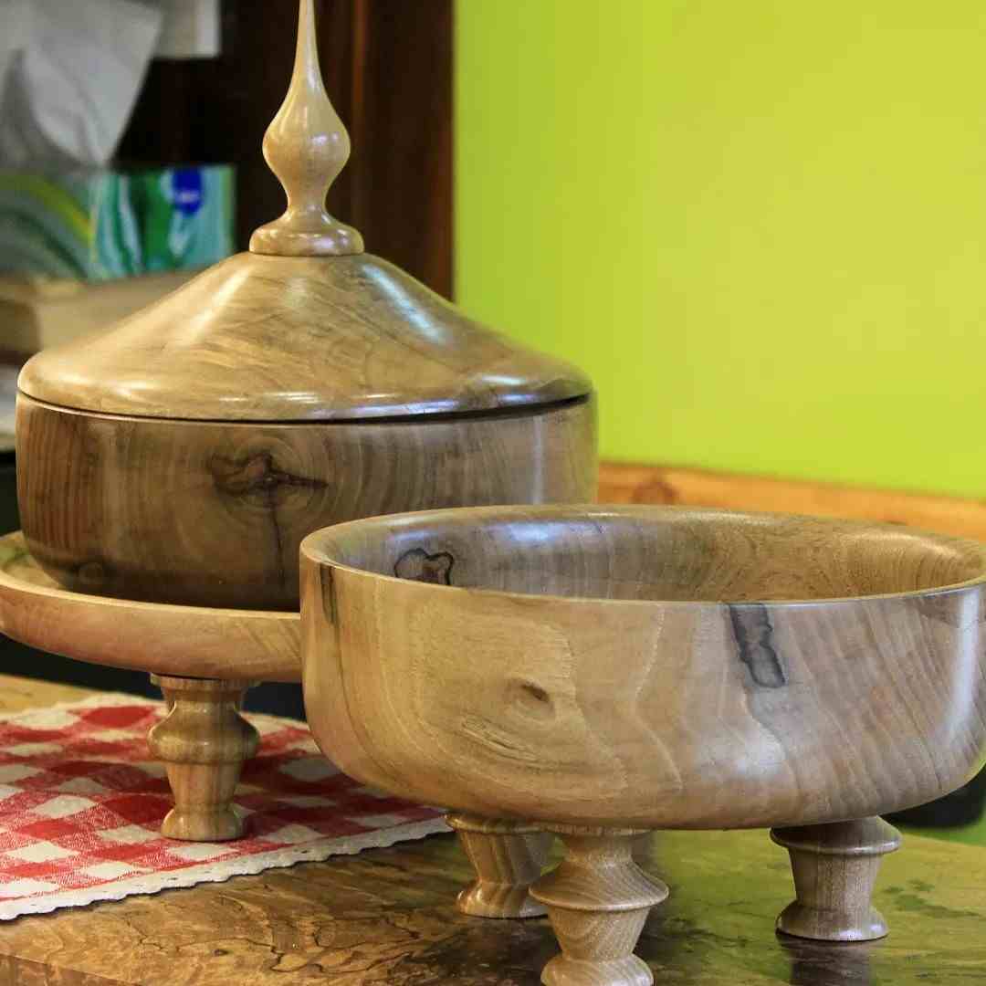 آجیل خوری چوبی لوکس