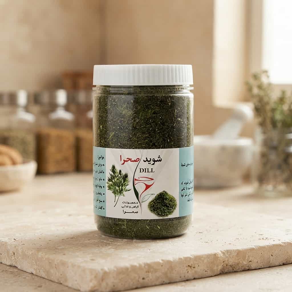 شوید خشک صحرا با کیفیت مناسب و عطر بالا