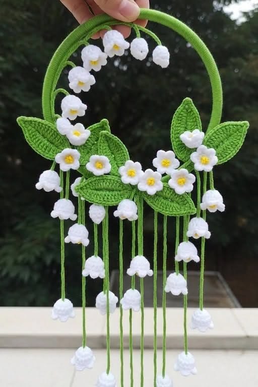 دیوارکوب بافتنی طرح فانتزی کد 40