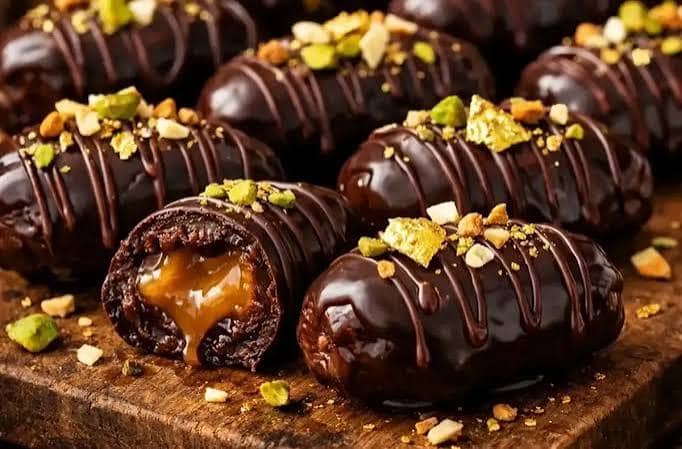 خرما پیارم شکلاتی انتخابی خوش مزه برای میان وعده