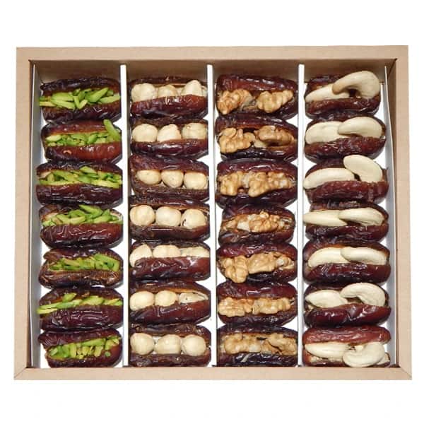 خرما پیارم با مغز گردو مناسب تهیه بسته های کادویی
