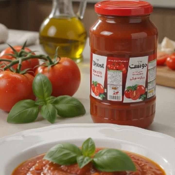 فروش عمده کنسرو رب گوجه فرنگی خالص + مناسب بازار داخلی و صادرات
