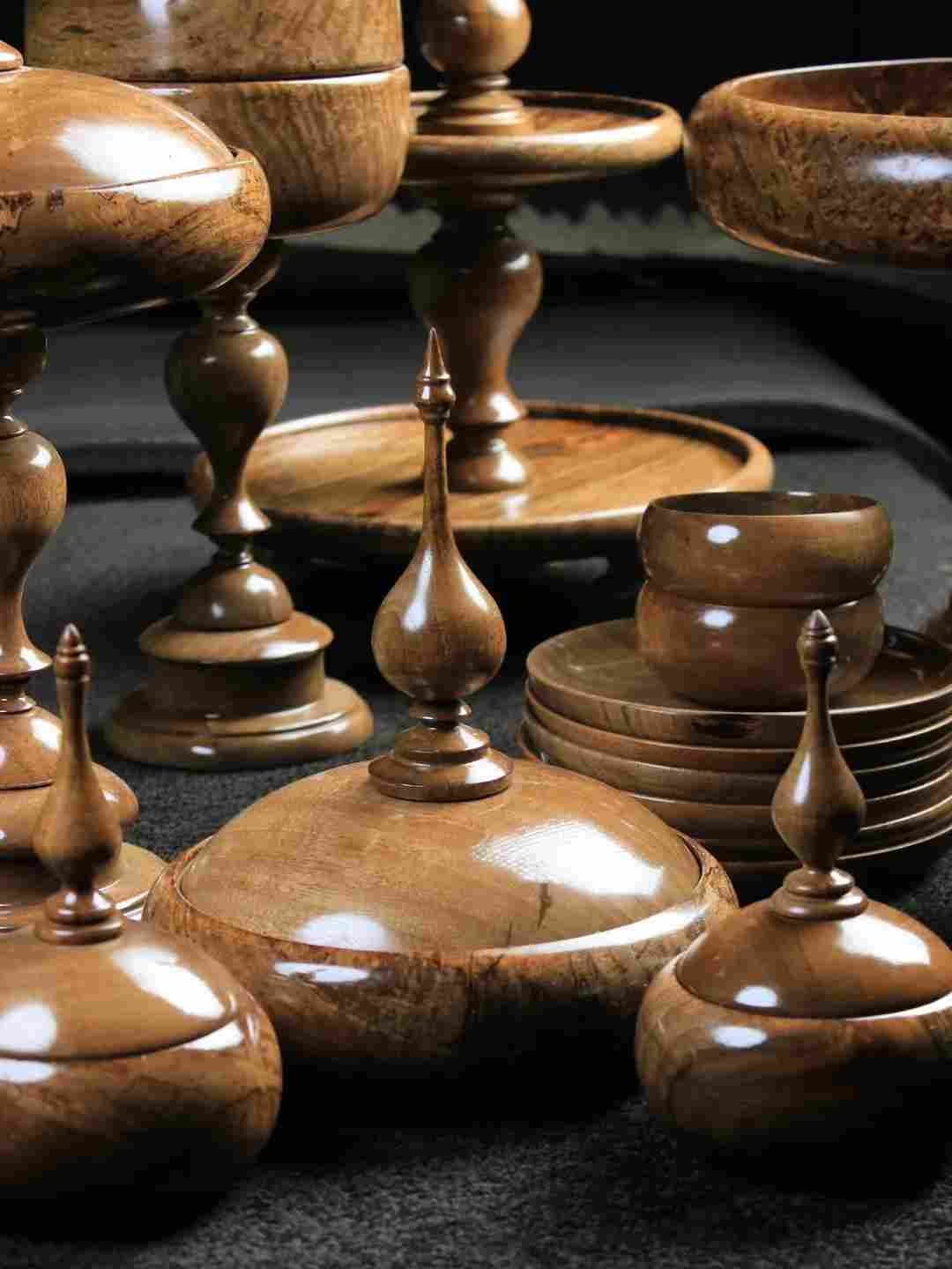 تصویر 1 از سرویس پذیرایی چوبی با کیفیت