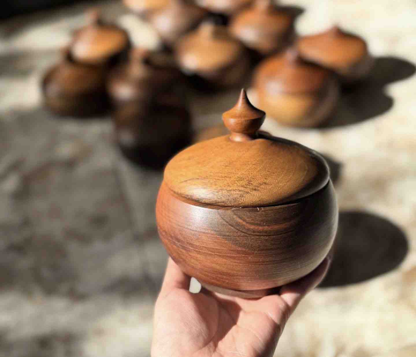 قندان چوبی