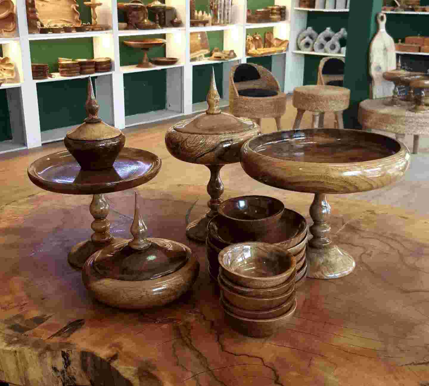 سرویس پذیرایی چوبی لوکس
