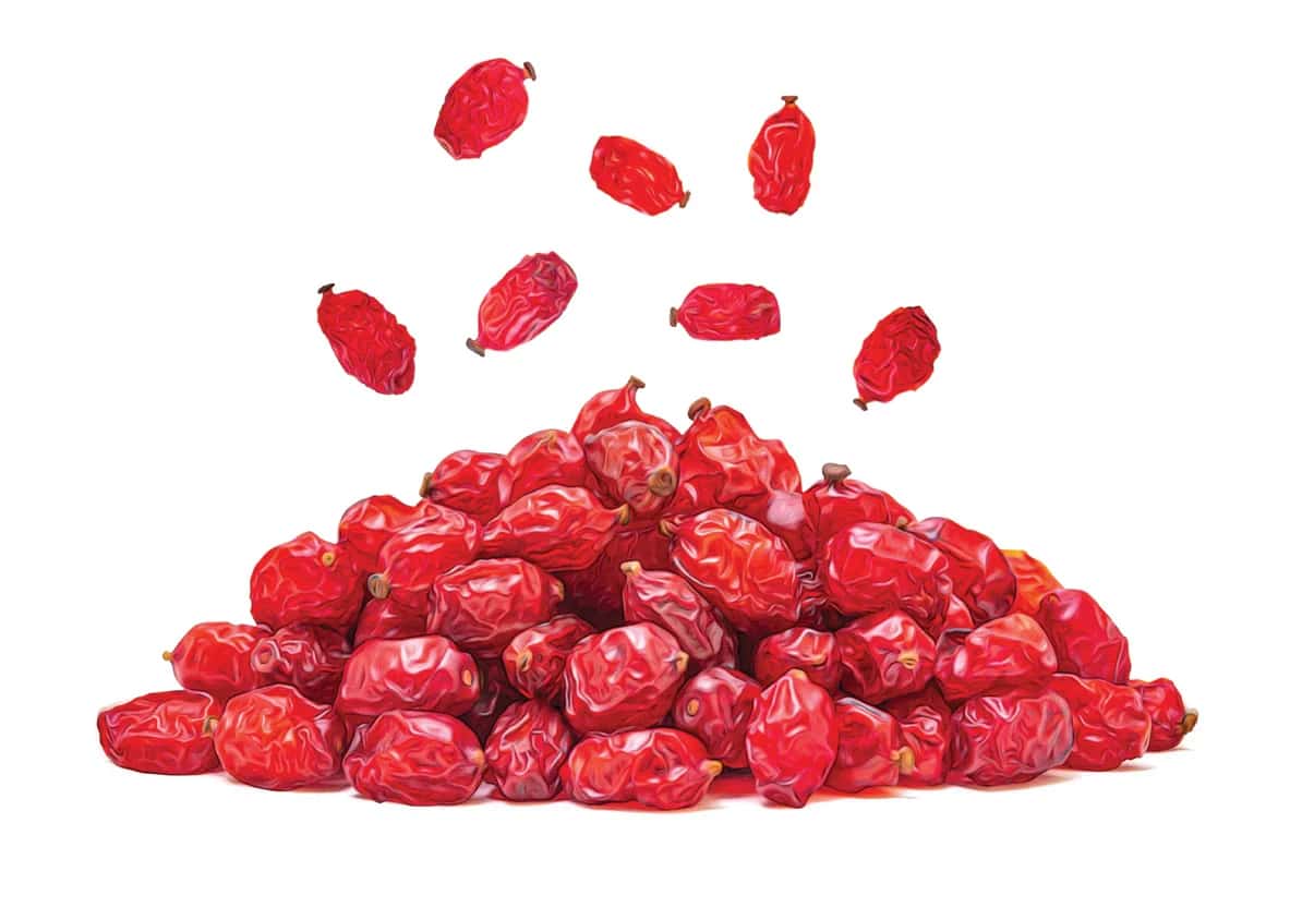 زرشک پفکی