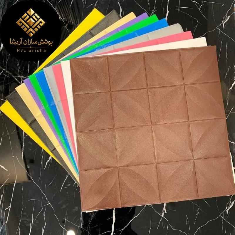 تصویر 4 از دیوارپوش فومی پشت‌ چسب‌ دار + اجرای سریع و تمیز