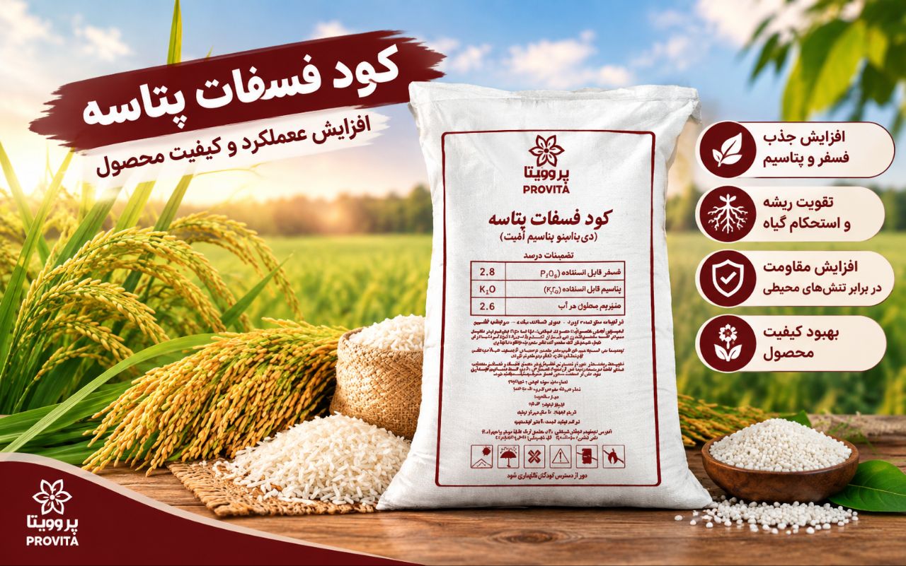 کود فسفات پتاسه به قیمت رقابتی