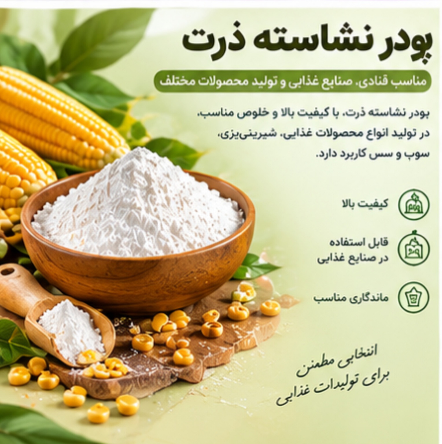 نشاسته ذرت