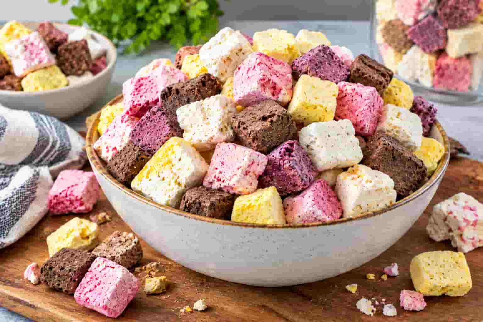 بستنی خشک مخلوط با تنوع بالا برای فروشگاه ها