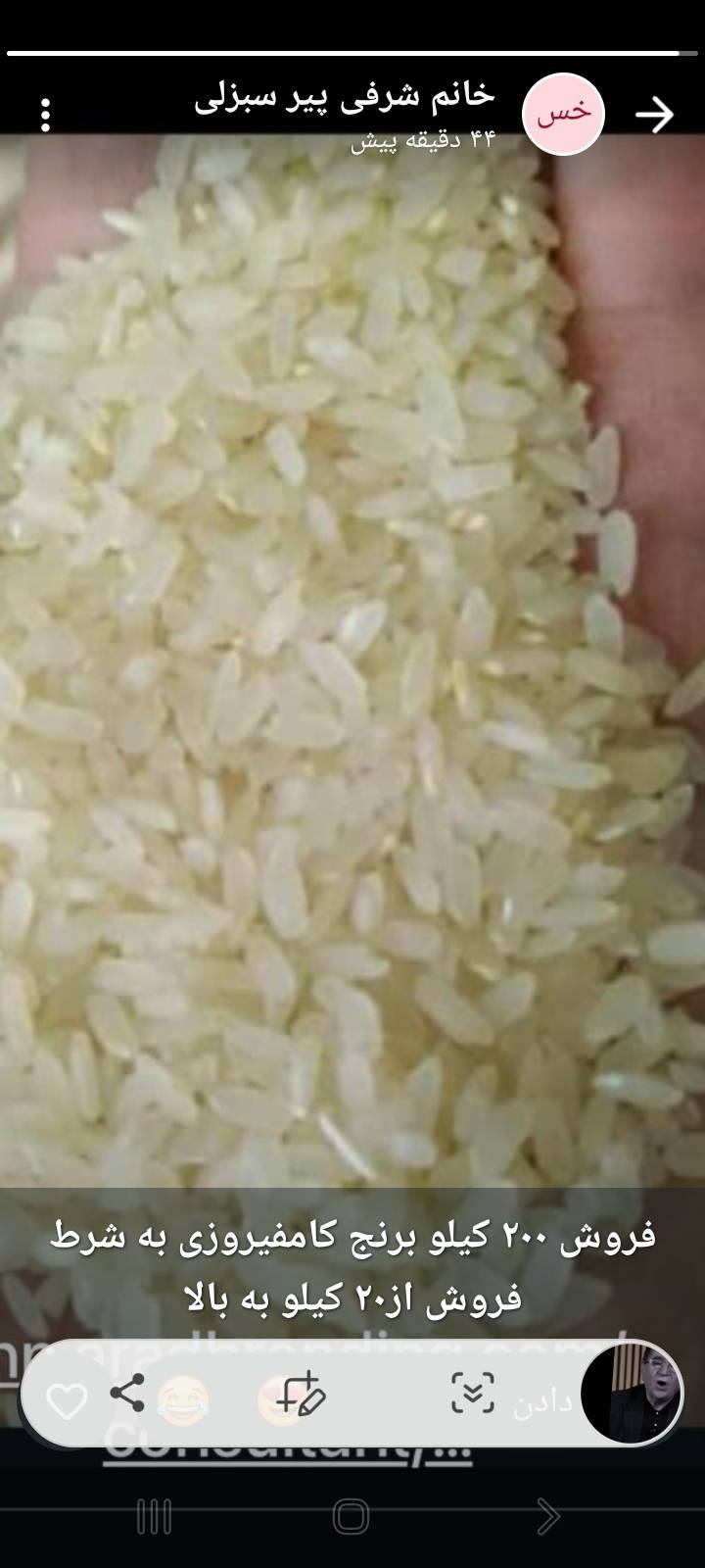 تصویر 4 از خرید برنج کامفیروزی، فارس