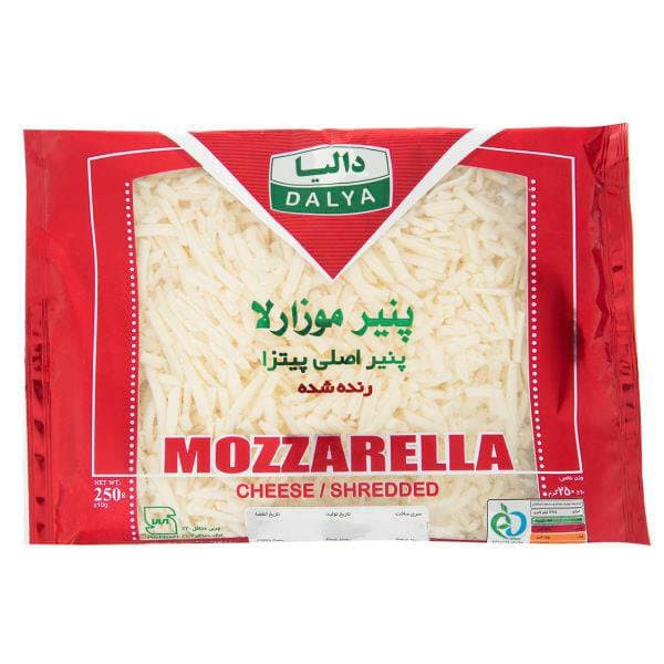 پنیر پیتزا پرچرب دالیا مناسب سفارش و توزیع عمده