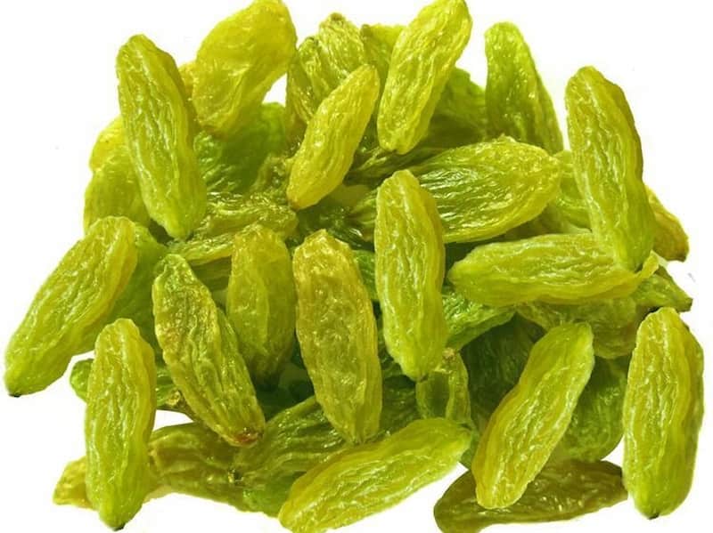 کشمش سبز قلمی کاشمر صادراتی و باکیفیت